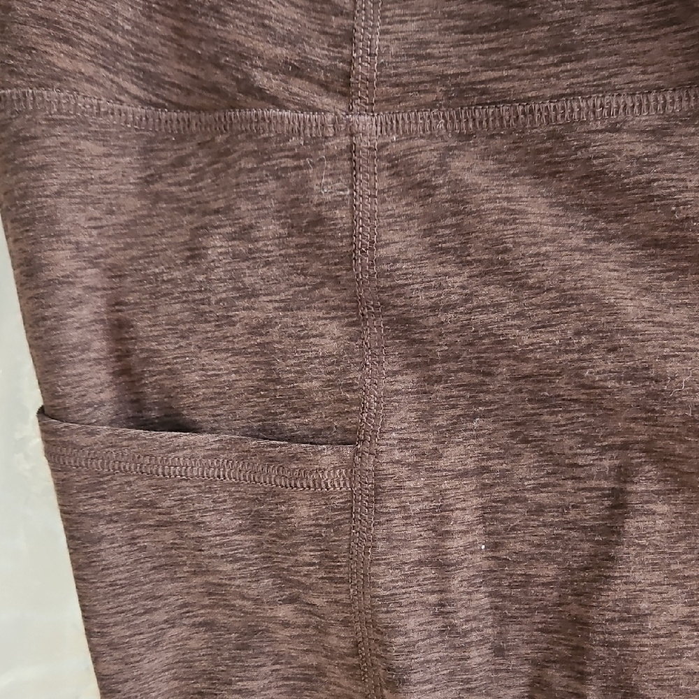 Women's Brown Leggings - Picture 4 of 5